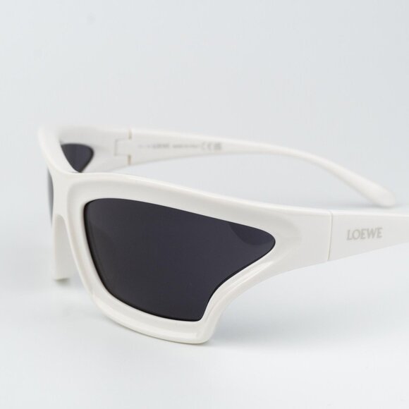 Loewe Women Sunglasses White Grey Wraparound LW40143U 25A NEW AUTHENTIC - Picture 5 of 10